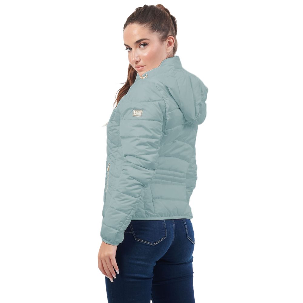 Yes Zee Blaue Polyester Jacken & Mantel